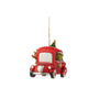 Jim Shore Grinch in Red Truck Christmas Ornament
