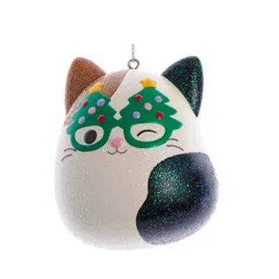 Squishmallows Official Cam the Cat 4-Inch Ornament Plush