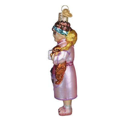 Cat Lady Ornament | Old World Christmas – Callisters Christmas