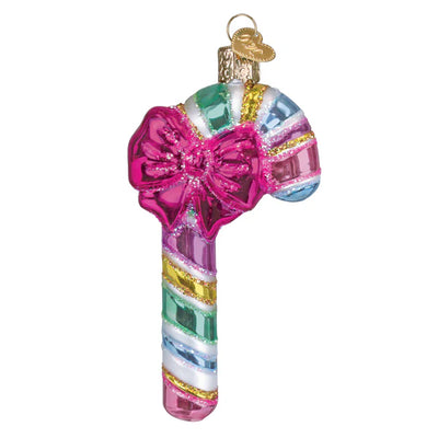 Pastel Candy Cane Ornament - Old World Christmas