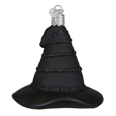 The Green Witch's Hat Ornament- Old World Christmas