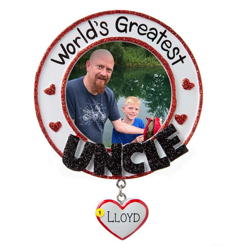 World's Greatest Uncle Ornament
