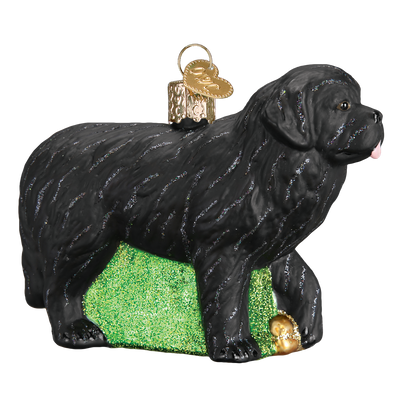 Newfoundland dog ornaments hotsell