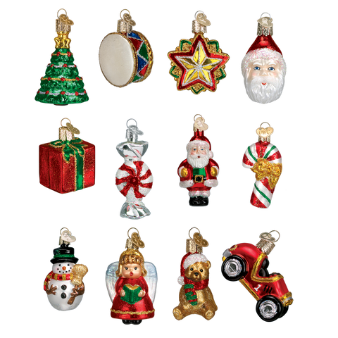 Mini Christmas Ornament Set - Old World Christmas