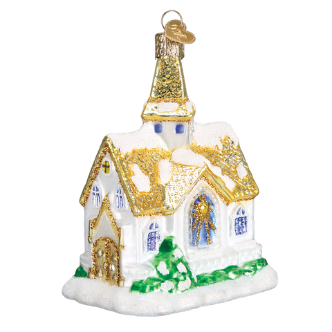 Golden Cathedral Ornament - Old World Christmas