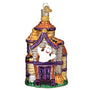 Haunted House Glass ornament for the Christmas tree