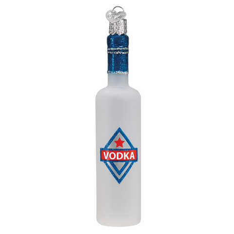 Vodka Bottle Christmas Ornament