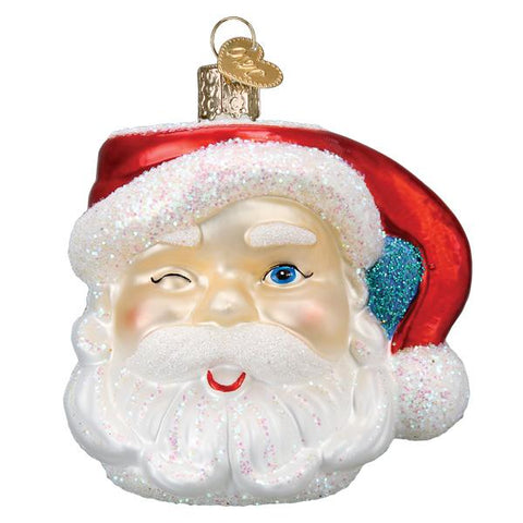 Santa Mug Ornament - Old World Christmas