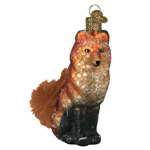 Vintage Fox Ornament - Old World Christmas