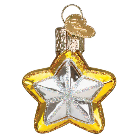 Mini Star Christmas Tree Ornament - Old World Christmas