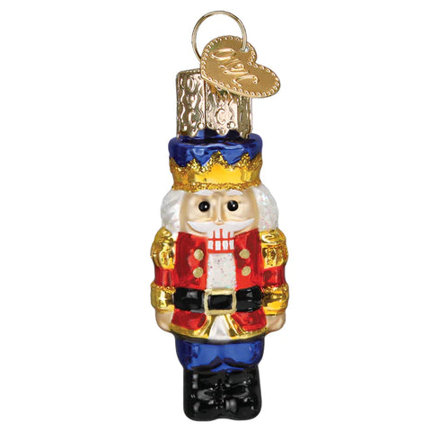 Mini Nutcracker Soldier Ornament - Old World Christmas