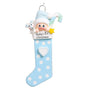 Baby Boy's 1st Christmas Stocking Ornament for Christmas Tree