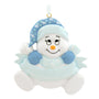 Baby Boy's 1st Christmas Snowbaby Ornament for Christmas Tree