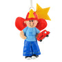 Personalized Big Brother Fireman Ornament