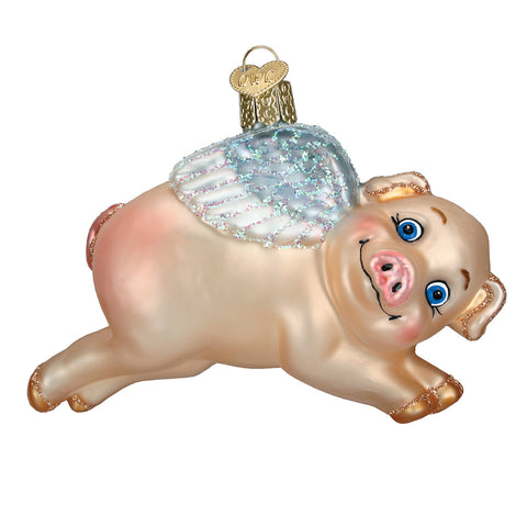 Flying Pig Ornament for Christmas Tree