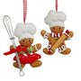 Personalized Gingerbread Chef Ornament