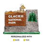 Old World Christmas  Glacier National Park Christmas Tree Ornament