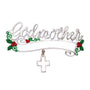 Godmother Cross Ornament for Christmas Tree