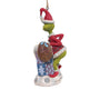 Grinch Climbing in Chimney Christmas Tree Ornament
