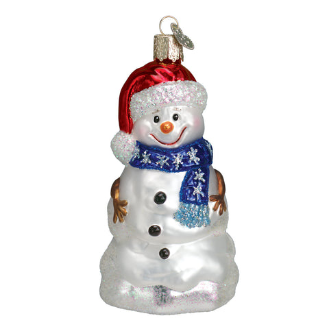 Happy Snowman Ornament for Christmas Tree
