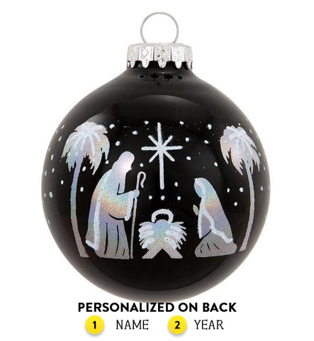 Personalized Holy Family Ornament