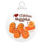 I Love Chicken Nuggets Ornament for Christmas Tree