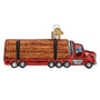 Logging Truck Ornament - Old World Christmas side