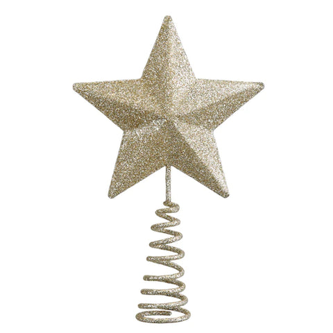 Mini Gold Star Tree Topper - Old World Christmas