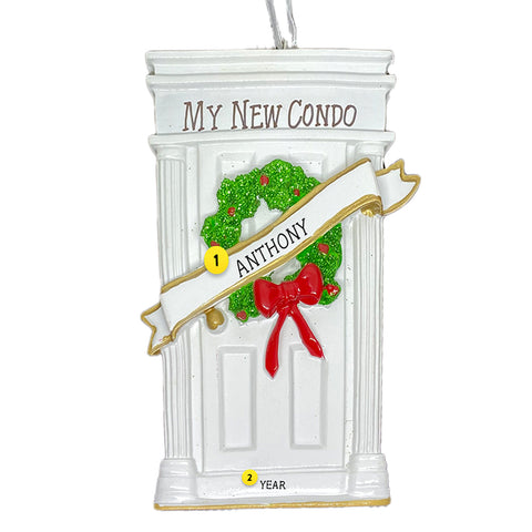 My New Condo Personalized Christmas Ornament 