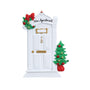 New Apartment White Door Ornament for Christmas Tree