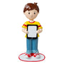 Boy with Ipad or Tablet Ornament