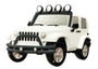 White Jeep Ornament for the Christmas Tree