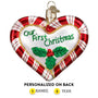 Peppermint Heart Ornament - Old World Christmas