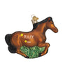 Brown Horse Christmas Ornament Personalized 