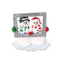Picture Perfect Snowman Couple Ornament for Christmas Tree