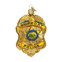 Police Badge Ornament for Christmas Tree