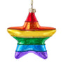 Pride Glass Star Ornament