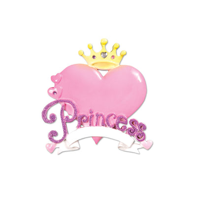 pink princess crown