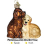 Puppy Love Ornament - Old World Christmas Personalized