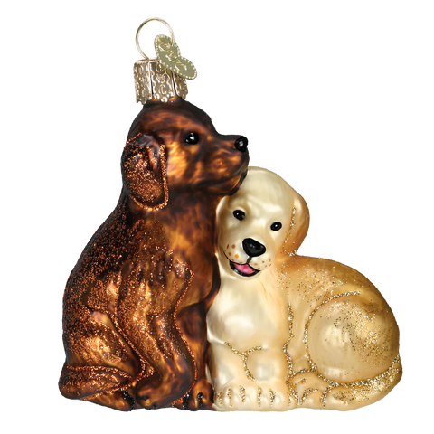 Puppy Love Ornament - Old World Christmas