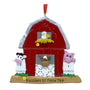 First Farm Trip Personalized Christmas Ornament Red Barn 