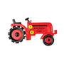 Personalized Red Tractor Ornament