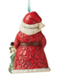 Santa with Toy Bag Ornament - Jim Shore Back