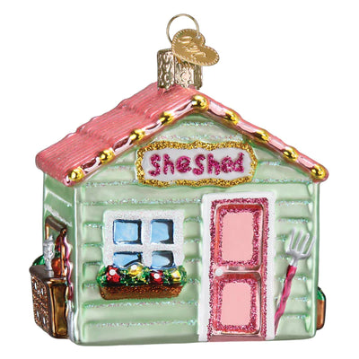 She Shed Ornament - Old World Christmas