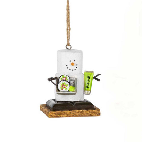 Enjoy this Sushi S'more ornament for your tree