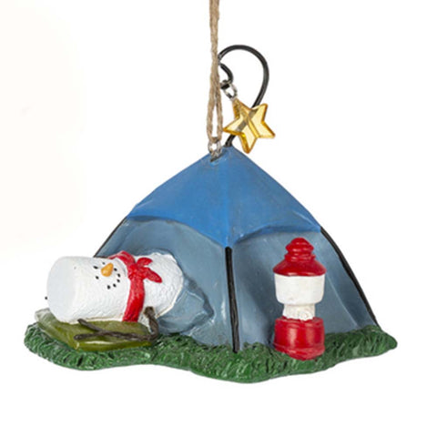 Tent Camping S'more for the Christmas Tree Ornam