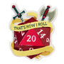 That's How I Roll RPG Ornament Personalized