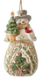 Woodland Snowman with Tree Ornament - Jim Shore
