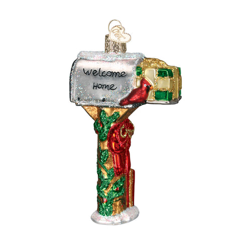 Welcome Home Mailbox Ornament for Christmas Tree
