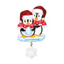 We're Expecting Penguin Couple Ornament for Christmas Tree